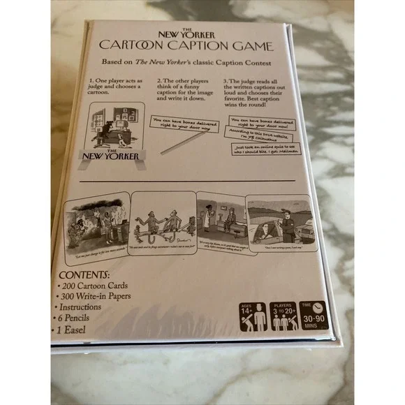 The New Yorker Cartoon Caption Game Multi NYC409 Party Game What Do You Meme - Picture 4 of 6